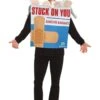 Funny Stuck On You Bandage Box Costume