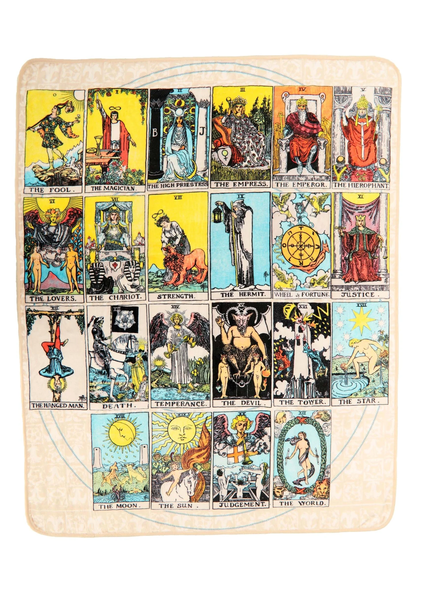 Tarot Cards Comfy Throw Blanket 2 Tarot Cards Comfy Throw Blanket - Image 2