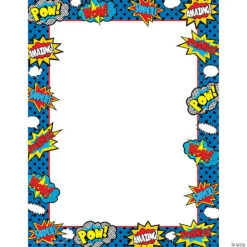 Teacher Created Resources Superhero Computer Paper, 50 Sheets Per Pack, 6 Packs -Halloween Night Deals Store teacher created resources superhero computer paper 50 sheets per pack 6 packs14399318 a01