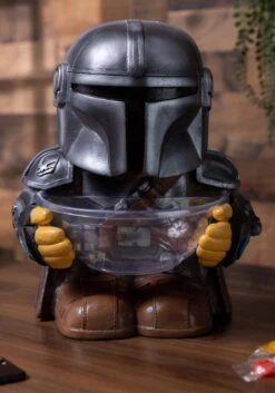 The Mandalorian Mini Treat Bowl Decoration 9 The Mandalorian Mini Treat Bowl Decoration -Halloween Night Deals Store the mandalorian mini candy bowl alt 4