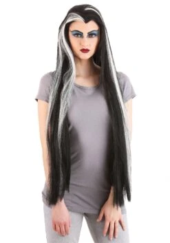 Women's The Munsters Lily Wig 4 Women's The Munsters Lily Wig -Halloween Night Deals Store the munsters lily wig alt 1