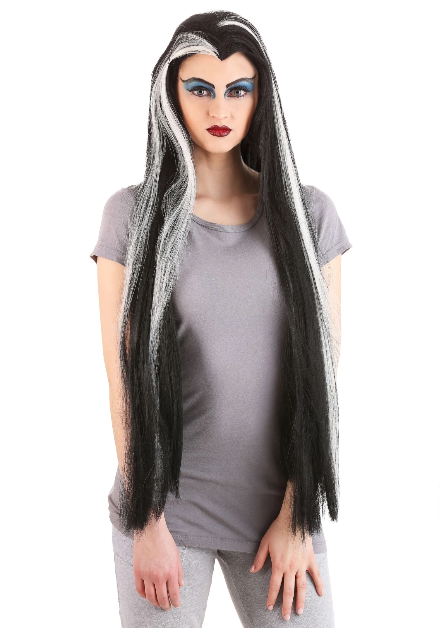 Women's The Munsters Lily Wig 2 Women's The Munsters Lily Wig - Image 2