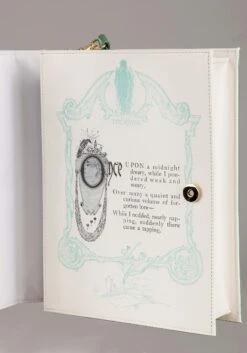 The Raven Book Costume Purse -Halloween Night Deals Store the raven book bag alt 3