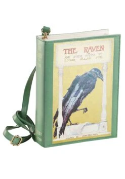The Raven Book Costume Purse -Halloween Night Deals Store the raven book bag alt 4