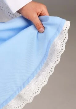 Belle Blue Dress Costume For Toddlers From Disney's Beauty And The Beast -Halloween Night Deals Store toddler beauty and the beast belle blue dress alt 1