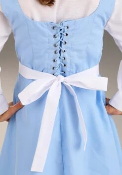 Belle Blue Dress Costume For Toddlers From Disney's Beauty And The Beast -Halloween Night Deals Store toddler beauty and the beast belle blue dress alt 3