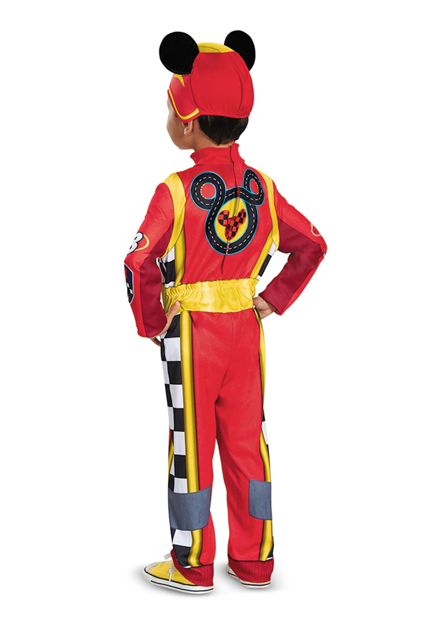 Disguise Toddler Classic Mickey Roadster Costume 2 Disguise Toddler Classic Mickey Roadster Costume - Image 2