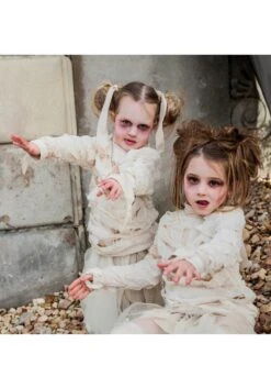 Toddler Girl's Mummy Costume 5 Toddler Girl's Mummy Costume -Halloween Night Deals Store toddler girls mummy costume 1