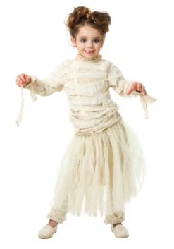 Toddler Girl's Mummy Costume 7 Toddler Girl's Mummy Costume -Halloween Night Deals Store toddler girls mummy costume 3