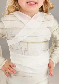 Under Wraps Mummy Costume For Toddlers -Halloween Night Deals Store toddler under wraps mummy costume alt 3