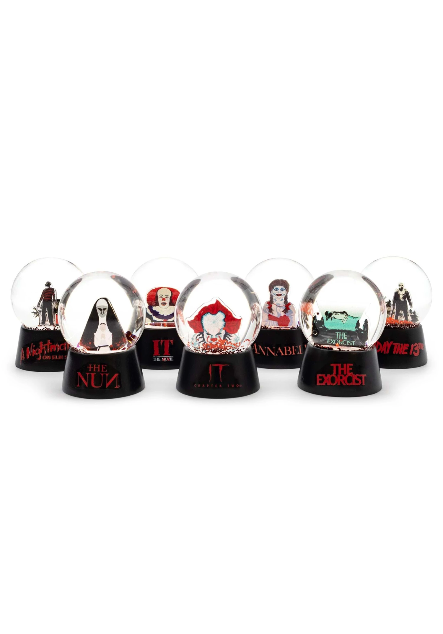WB Horror Movie Mystery Mini Snow Globes 1 WB Horror Movie Mystery Mini Snow Globes