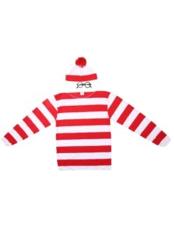 Where's Waldo Costume -Halloween Night Deals Store wheres wally costume alt 5