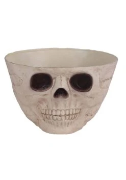 Wide Skull Head Candy Bowl Decoration 5 Wide Skull Head Candy Bowl Decoration -Halloween Night Deals Store wide skull candy bowl alt 2