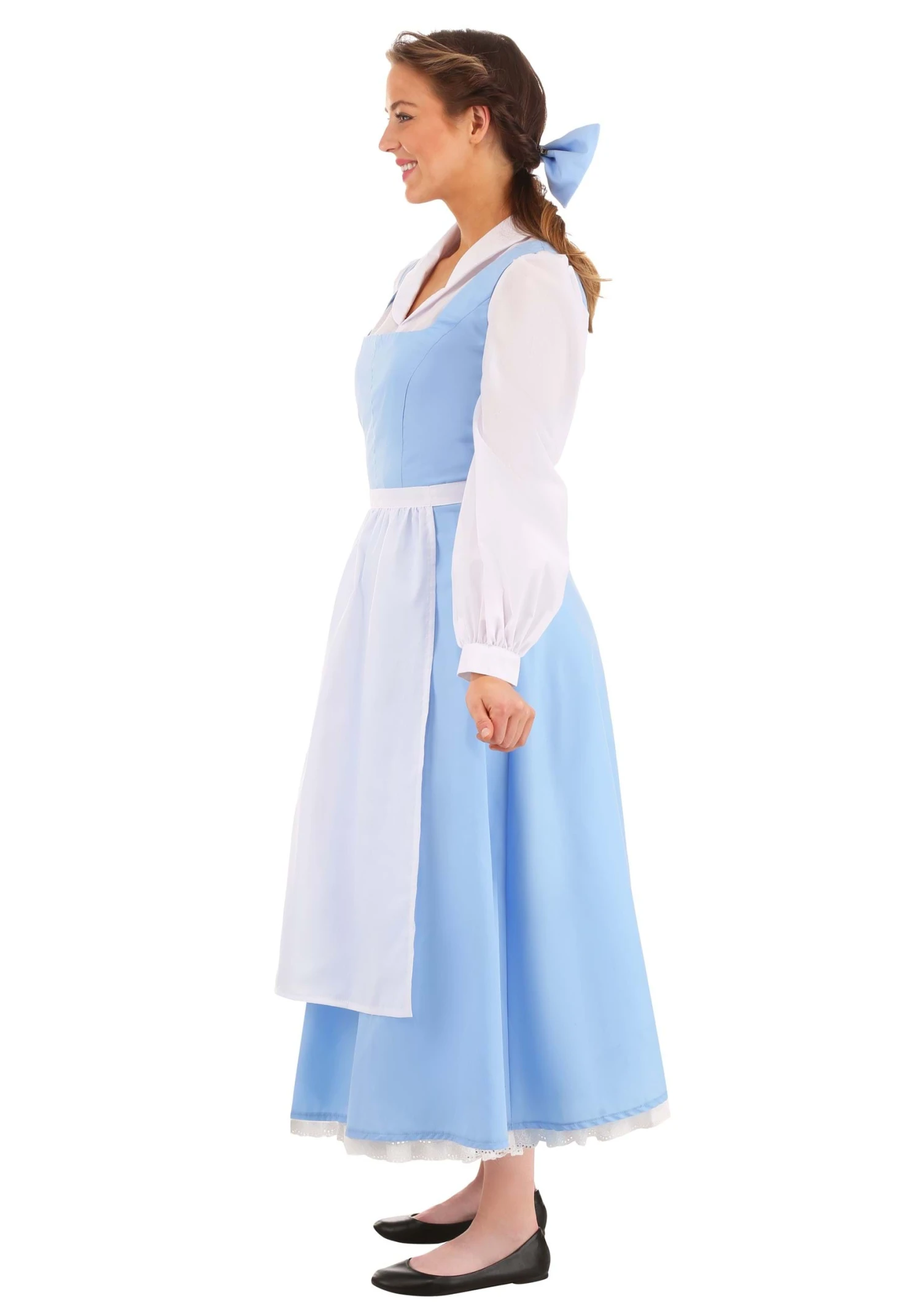 Belle Blue Dress Costume For Women From Disney's Beauty And The Beast 5 Belle Blue Dress Costume For Women From Disney's Beauty And The Beast - Image 5