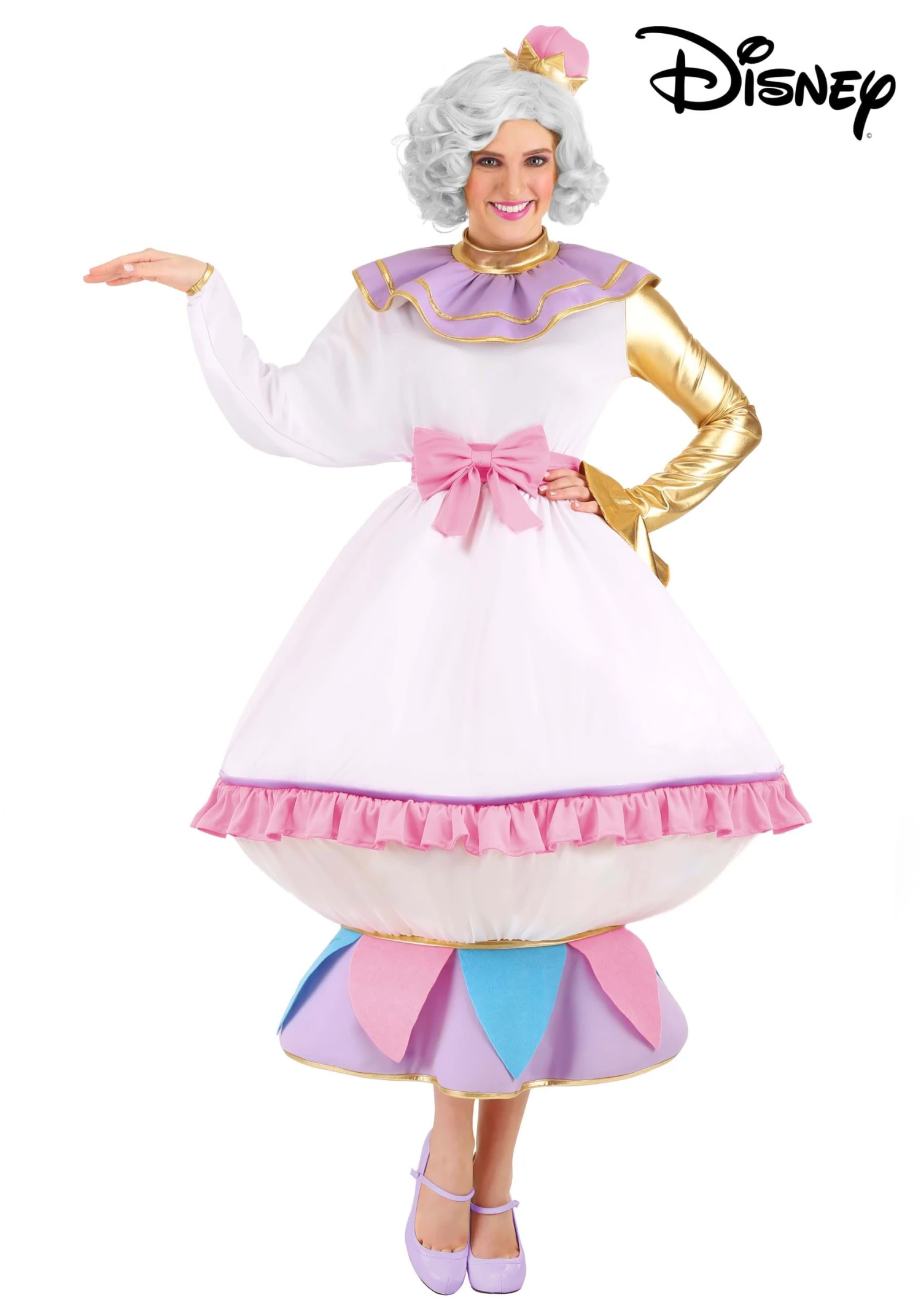 Mrs. Potts Costume For Women From Disney's Beauty And The Beast 2 Mrs. Potts Costume For Women From Disney's Beauty And The Beast - Image 2