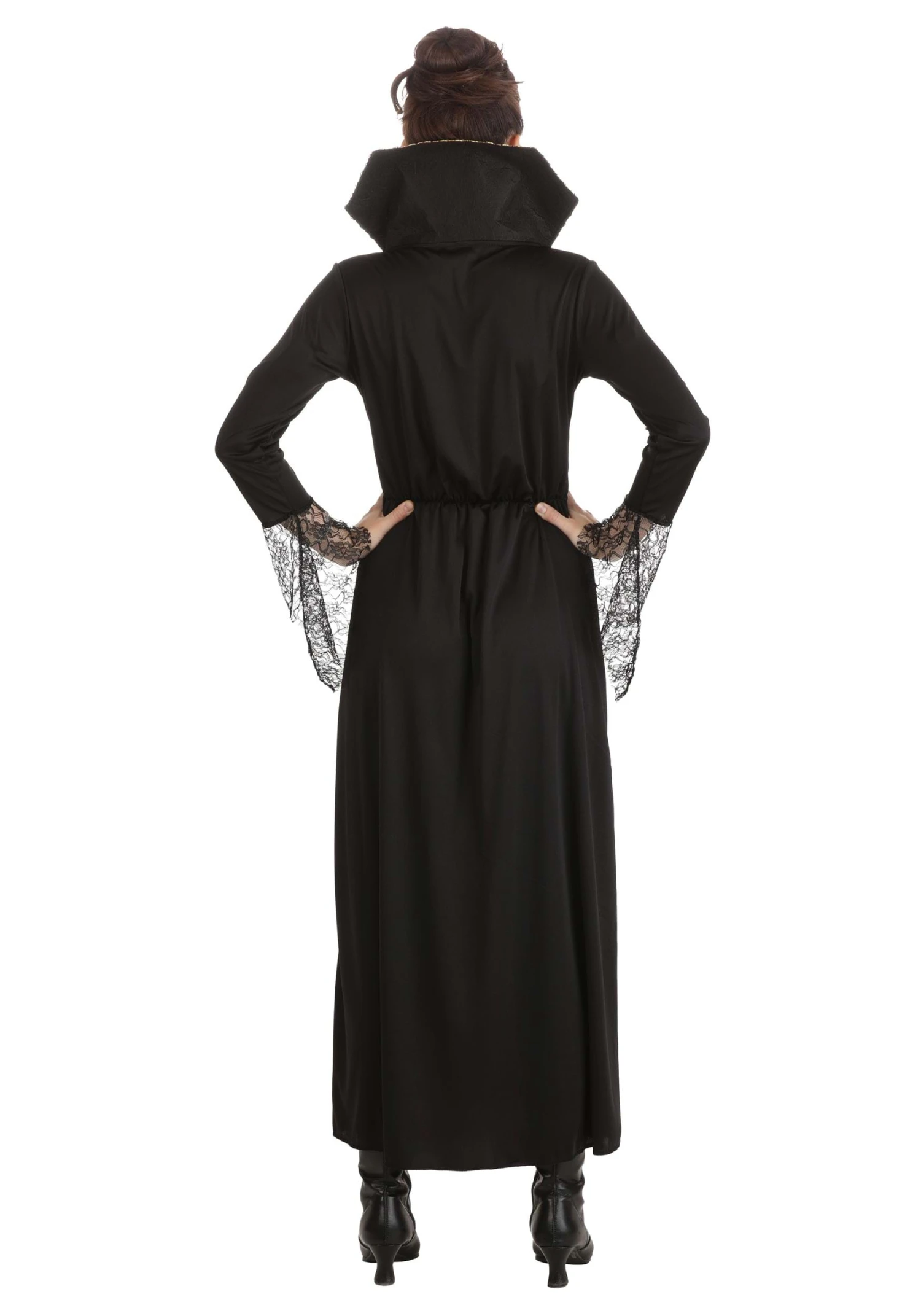 Women's Classic Vampire Costume Dress 2 Women's Classic Vampire Costume Dress - Image 2