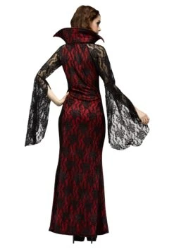 Fun World Womens Elegant Vampiress Costume -Halloween Night Deals Store womens elegant vampiress costume 1