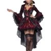 Women's Elegant Victorian Vamp Costume