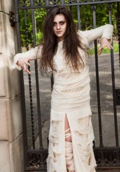 Women's Full Length Mummy Costume -Halloween Night Deals Store womens full length mummy alt 4 1