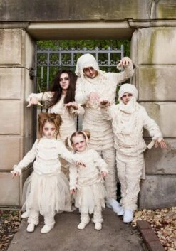 Women's Full Length Mummy Costume -Halloween Night Deals Store womens full length mummy alt 5
