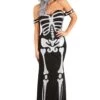 High Fashion Skeleton Costume For Women
