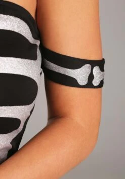 High Fashion Skeleton Costume For Women 8 High Fashion Skeleton Costume For Women -Halloween Night Deals Store womens high fashion skeleton costume alt 3