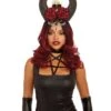 Dreamgirl Horn & Skull Women's Headpiece