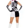 Dreamgirl Women's Sexy Parti-Skeleton Costume Dress