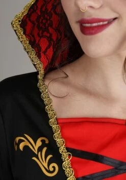 Women's Plus Size Classic Vampire Costume Dress -Halloween Night Deals Store womens plus classic vampire costume alt 3