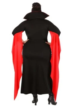 Women's Plus Size Queen Vampire Costume Dress 5 Women's Plus Size Queen Vampire Costume Dress -Halloween Night Deals Store womens plus queen vampire costume alt 1