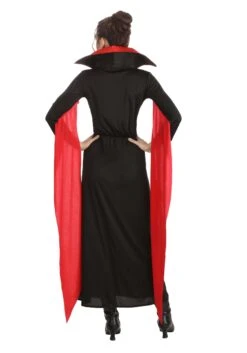 Women's Queen Vampire Costume Dress 5 Women's Queen Vampire Costume Dress -Halloween Night Deals Store womens queen vampire costume alt 1
