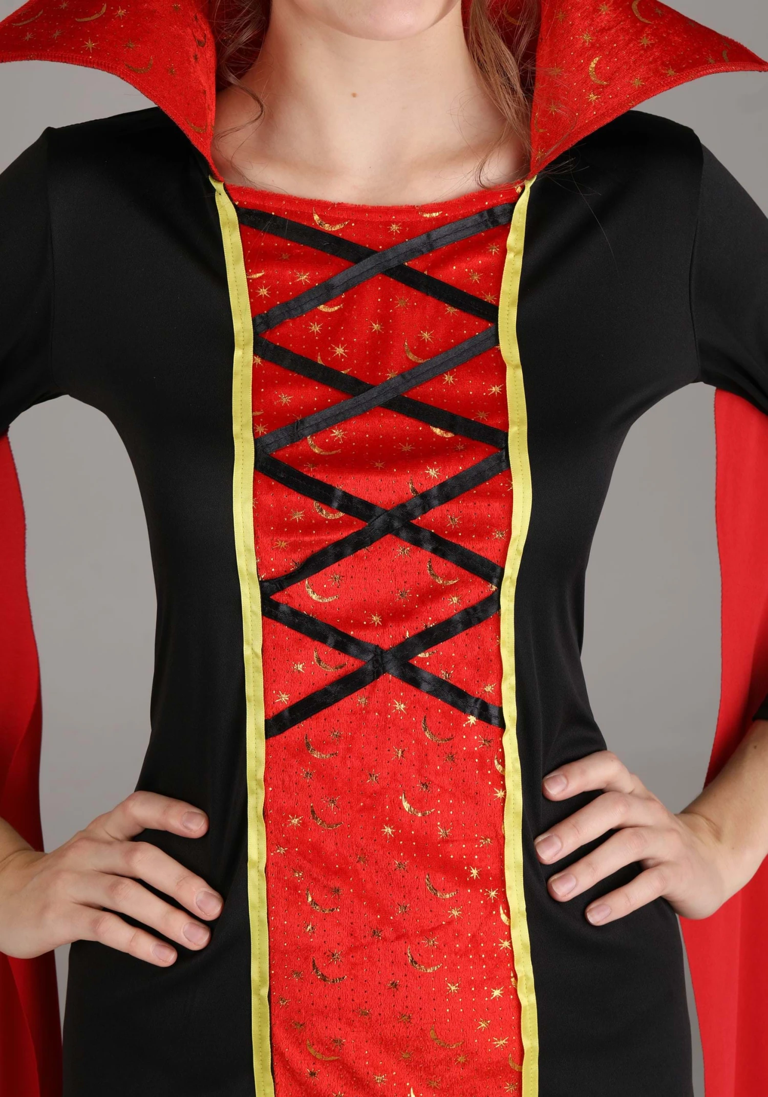 Women's Queen Vampire Costume Dress 3 Women's Queen Vampire Costume Dress - Image 3