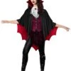 Fun World Vampire Costume Poncho For Women