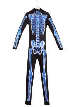 X-Ray Skeleton Jumpsuit Costume For Women -Halloween Night Deals Store womens x ray skeleton jumpsuit costume alt 6