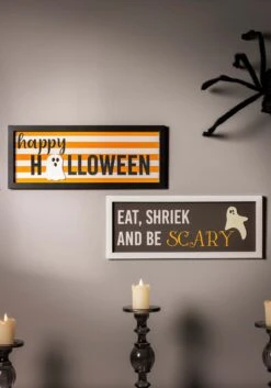 Ghostly Wood Wall Décor Set