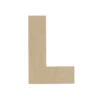 Woodpeckers Crafts, DIY Unfinished Wood 12" Letter L, Pack Of 3