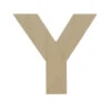 Woodpeckers Crafts, DIY Unfinished Wood 12" Letter Y, Pack Of 5