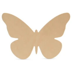 Woodpeckers Crafts, DIY Unfinished Wood 16" Butterfly Cutout Pack Of 3