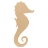 Woodpeckers Crafts, DIY Unfinished Wood 16" Seahorse Cutouts, Pack Of 3