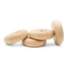 Woodpeckers Crafts, DIY Unfinished Wood 2-1/4", 5/8" Thick Classic Wheels Pack Of 12